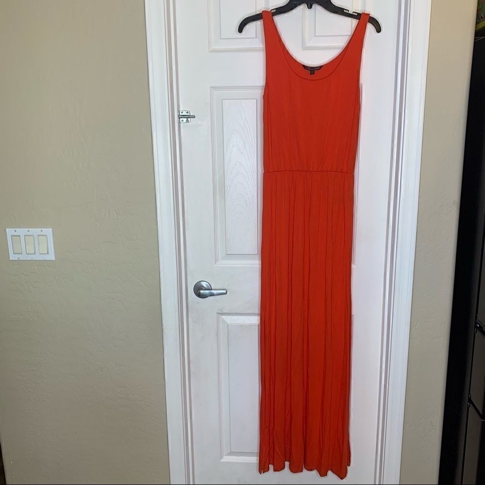 Felicity & Coco Fiery Red Maxi Dress Size XS
